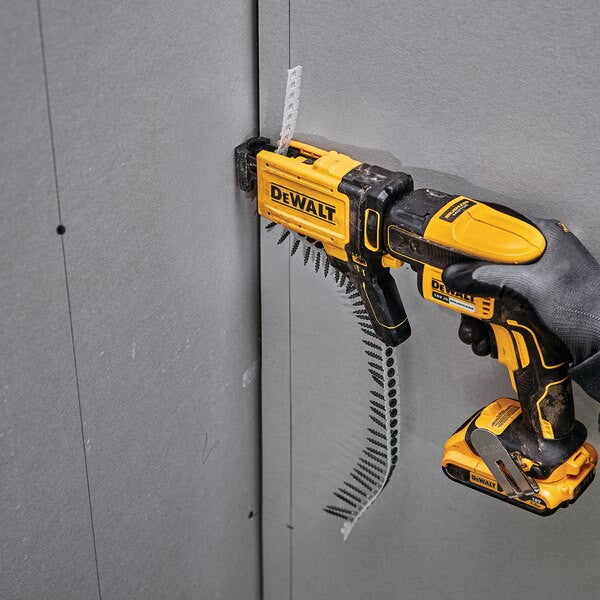 Tournevis pour plaques de plâtre Dewalt 18v avec 2 batteries 2,0 Ah avec étui + chargeur à vis rapide DCF620D2K