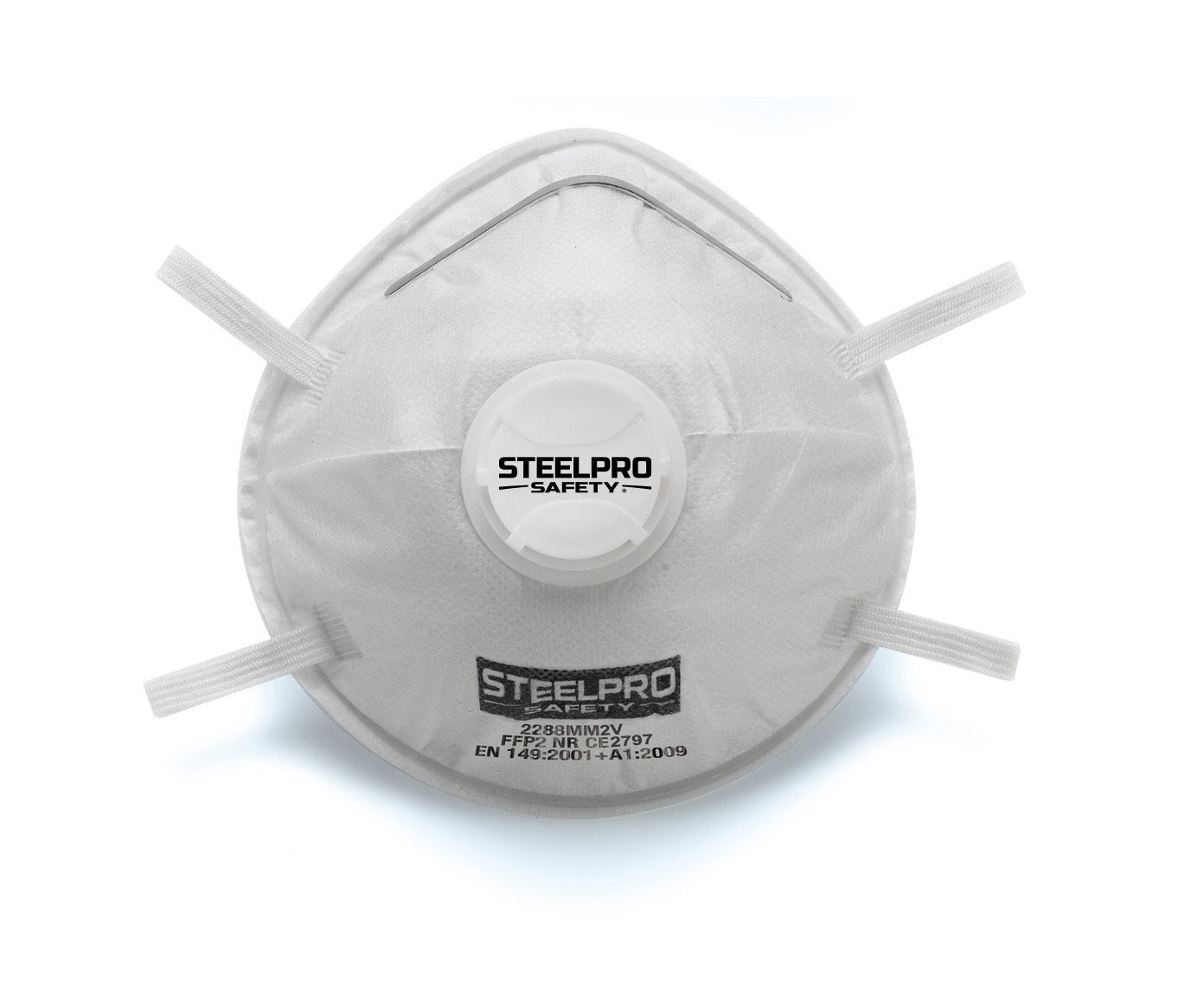 Masque respiratoire jetable FFP2 avec valve d'expiration STEELPRO Marca 2288MM2VBL