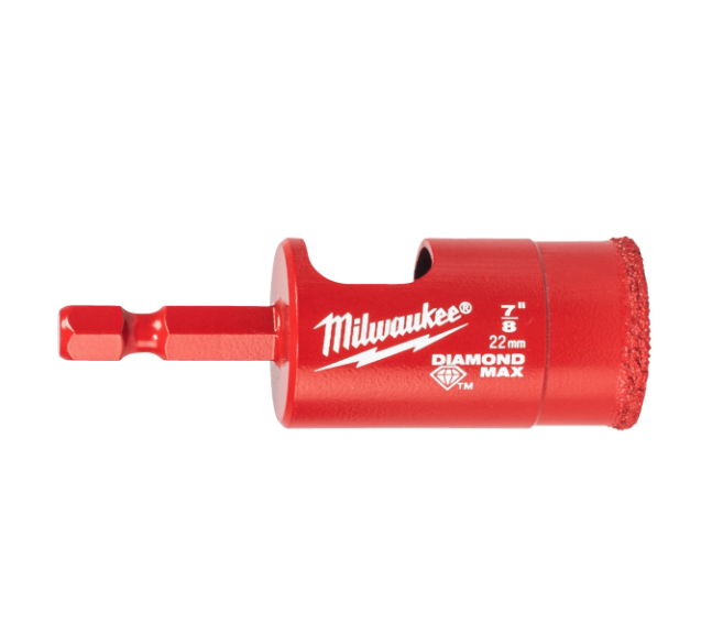 Broca Diamond Max Hexagonal 5-25mm Milwaukee