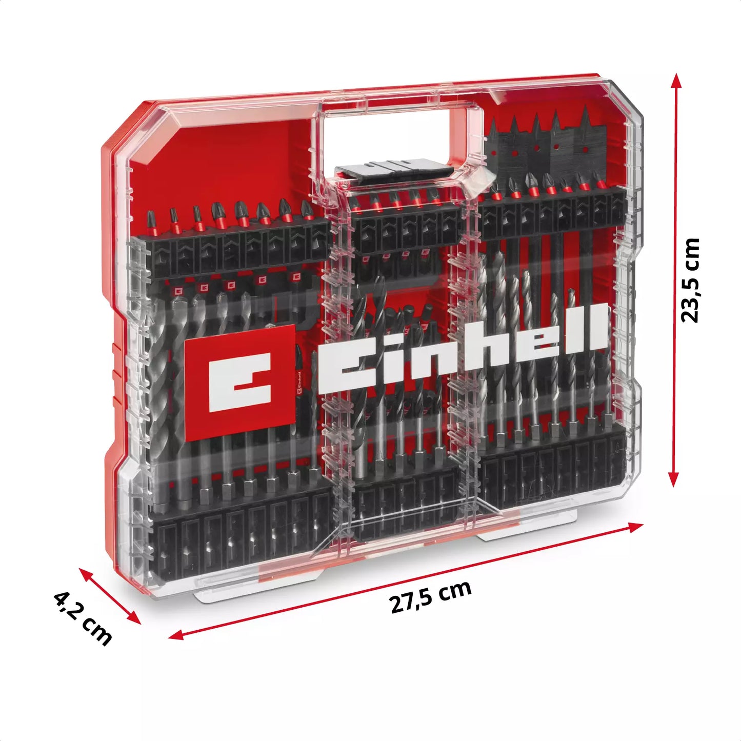 Coffret de 95 forets et mèches LS Einhell XL-CASE 49108798