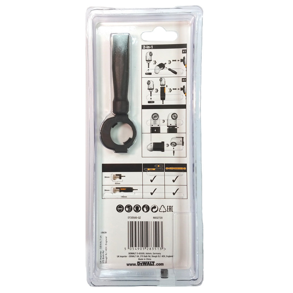Accouplement d'angle magnétique 2 en 1 Dewalt DT20500