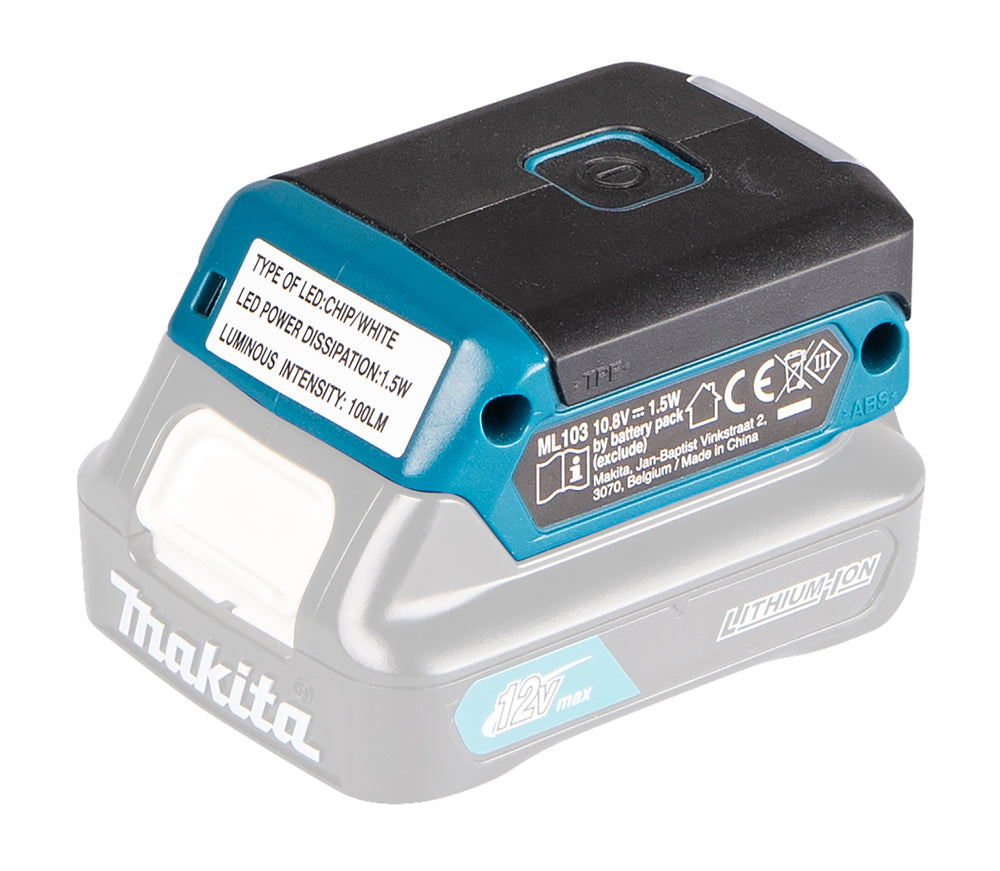 Lampe LED portative 12Vmax CXT Makita ML103