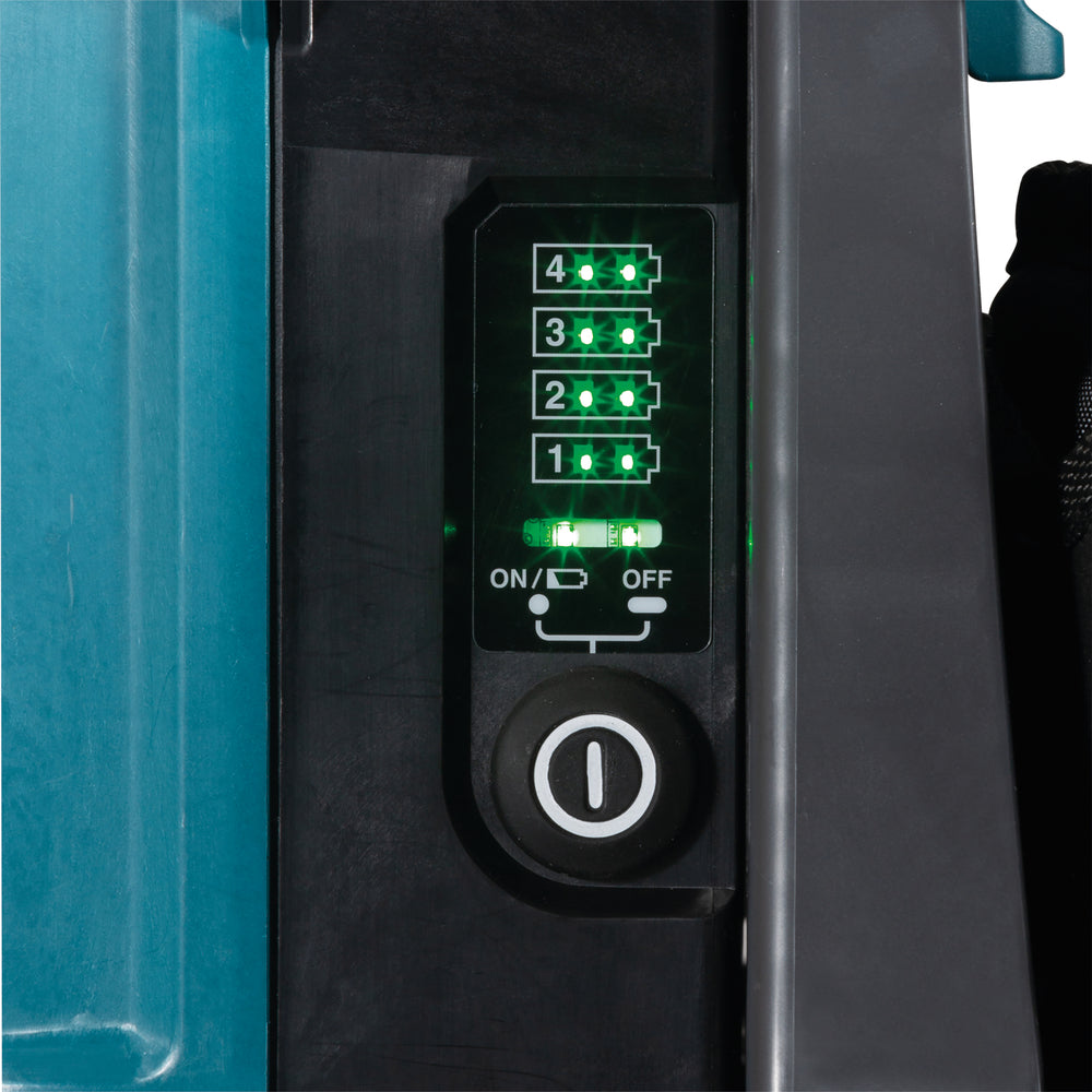 Sac à dos avec 2 adaptateurs 18V/36 + 4 batteries 5Ah + chargeur double Makita 191C50-5 PDC01