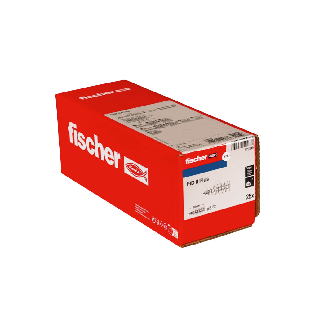 Boîte 25 pièces Cheville isolante FID II Plus Fischer