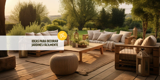 Ideas para decorar jardines con poco dinero fácilmente
