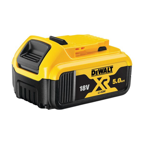 Lot de 2 batteries rail XR LI-ION 5 AH et chargeur Dewalt DCB1104P2