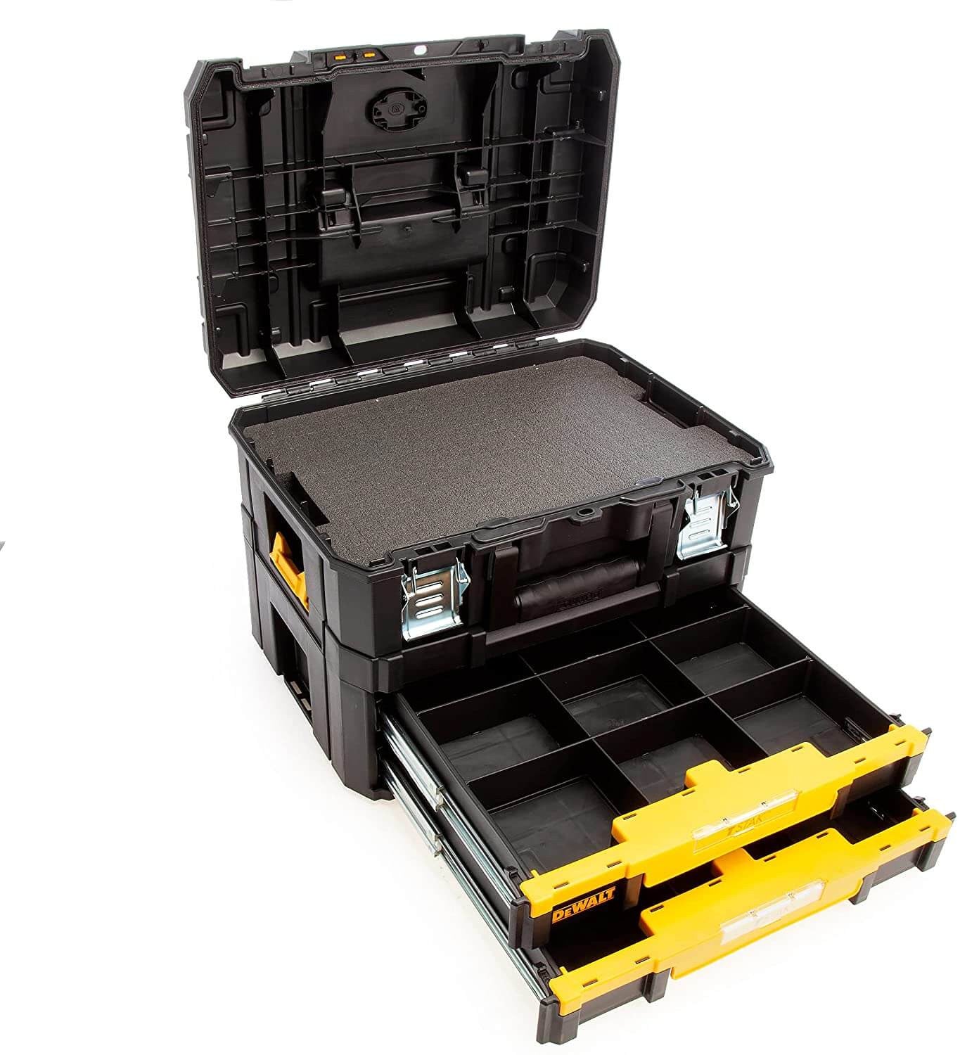 Kit valise polyvalente + caisson double tiroirs IP54 Dewalt DWST83395-1