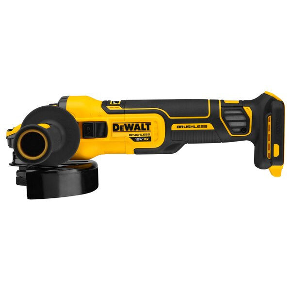 Meuleuse brushless 18v XR 125mm avec 2 battes 5Ah et coffret + Disque Dewalt DCG409P2X