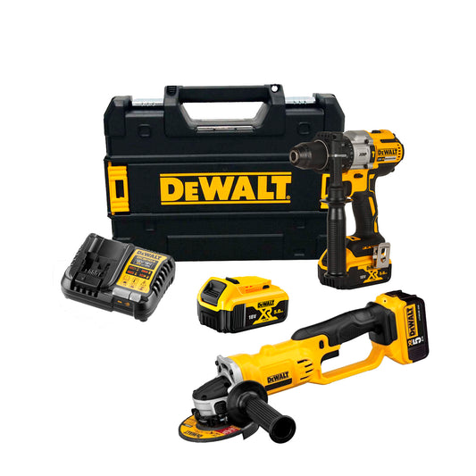 Combo perforateur Dewalt XRP DCD996P2 + meuleuse DCG412N