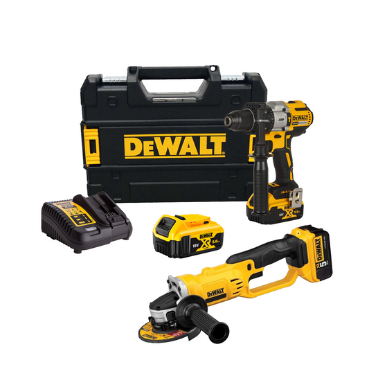 Combo perforateur Dewalt XRP DCD996P2 + meuleuse DCG412N