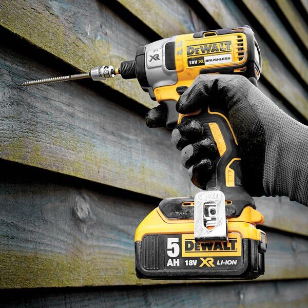 Coffret Dewalt DCK287D2 18V XR - Tournevis à percussion + Marteau perforateur + Sac + 2 Batteries LI-ION 2.0Ah 