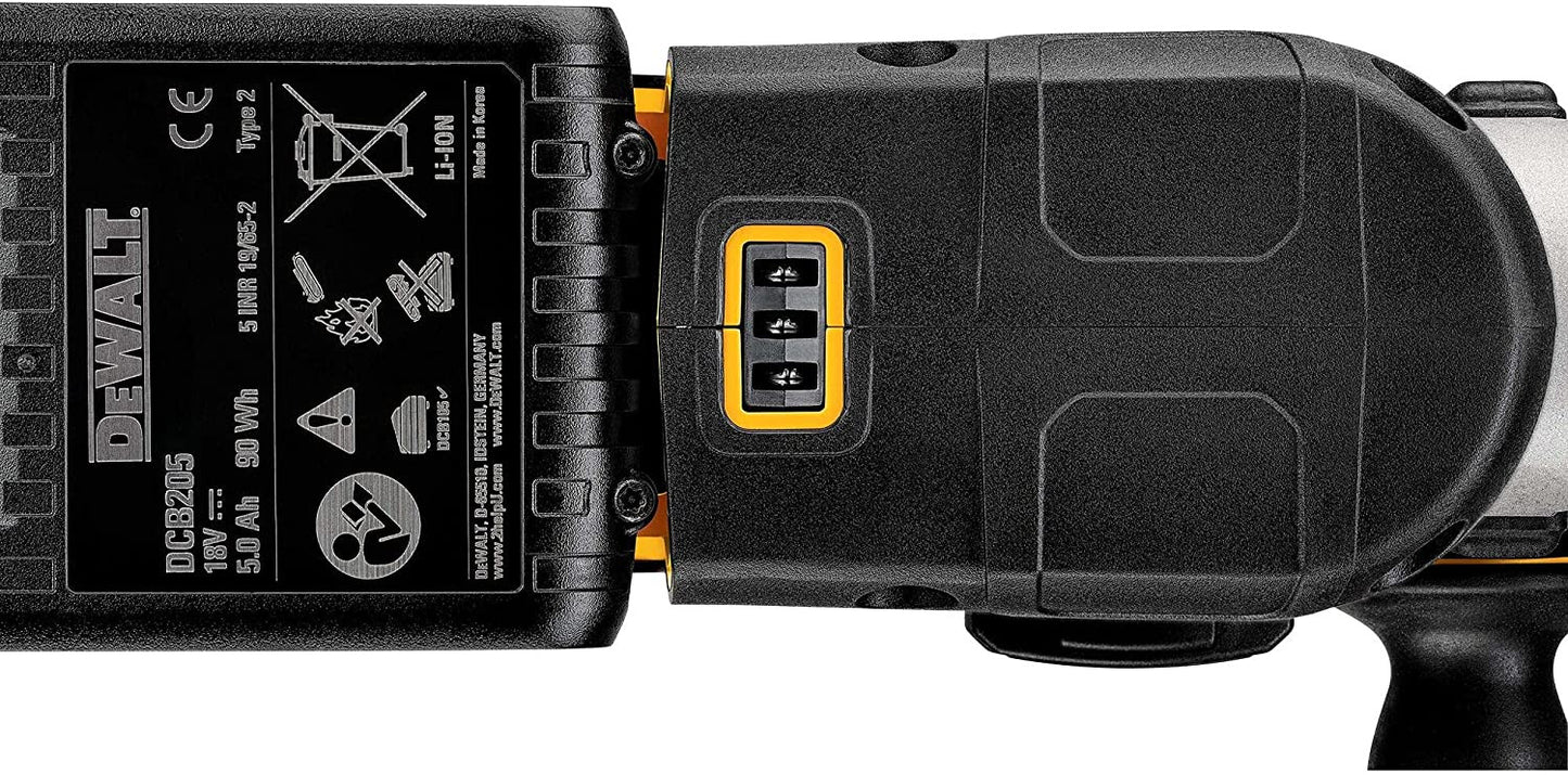 Marteau électropneumatique sans balais Dewalt XR DCH273P2 18 V 2,1 J SDS-Plus