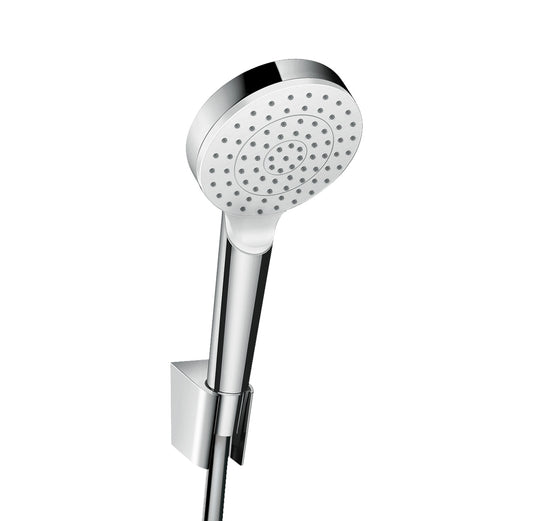 Pommeau de Douche + Ensemble Flexo 160 cm Crometta 1 jet Chromé Hansgrohe 26567400