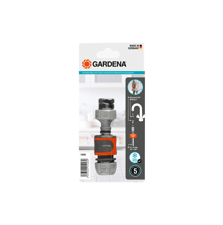 Kit de connexion triple pour robinets de cuisine Gardena DSG18285-20