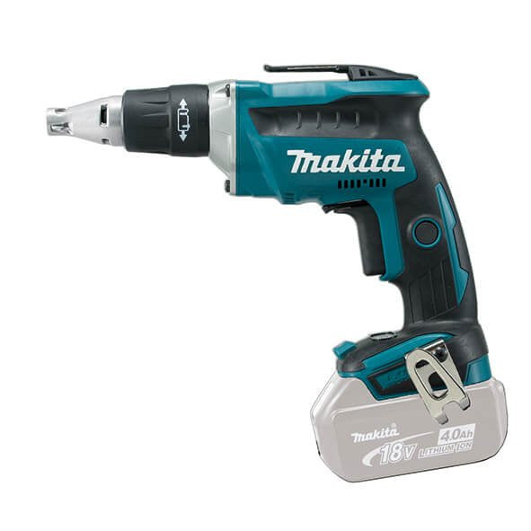 Combo plaques de plâtre Makita 18V : Tournevis Pladur DFS452 + Marteau léger DHR202 + 2 batteries 5,0 Ah + sac