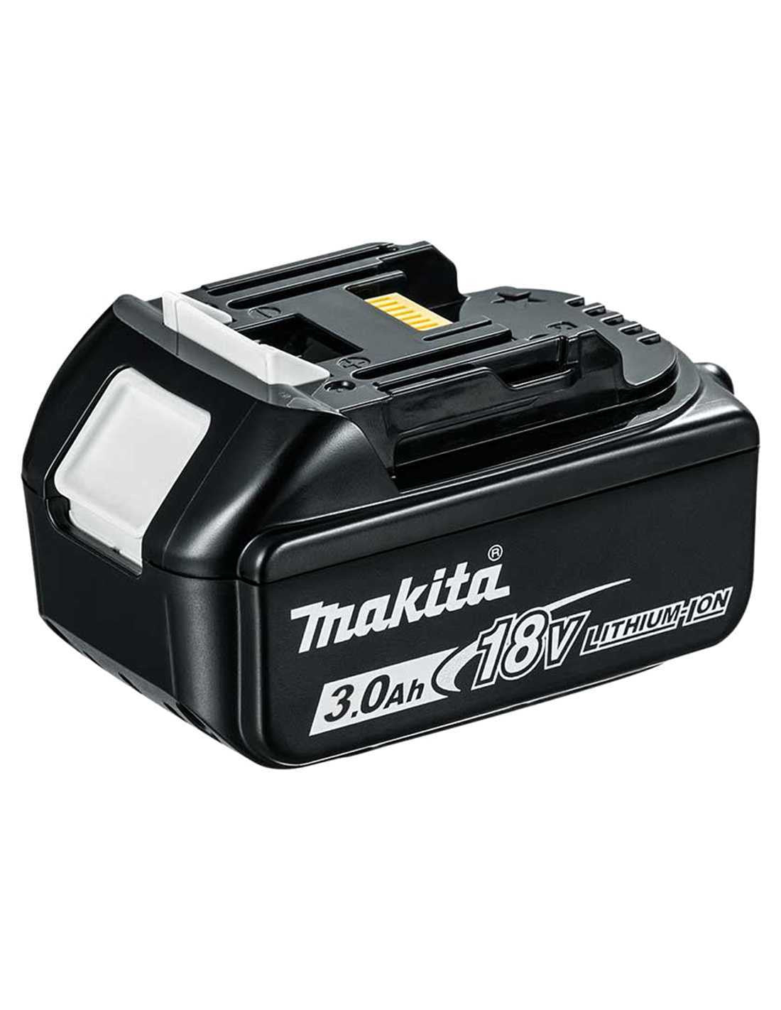 Kit Makita avec 10 outils + 3 batteries 3ah + chargeur + 2 sacs DLX1080BL3