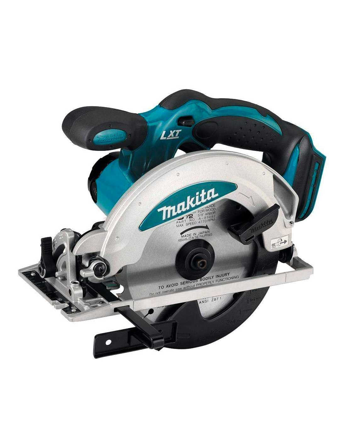 Kit Makita Marteau DHR171 + Visseuse à percussion DTD152 + Scie circulaire DSS610 + 2bat + chargeur + sac DLX3171BL2