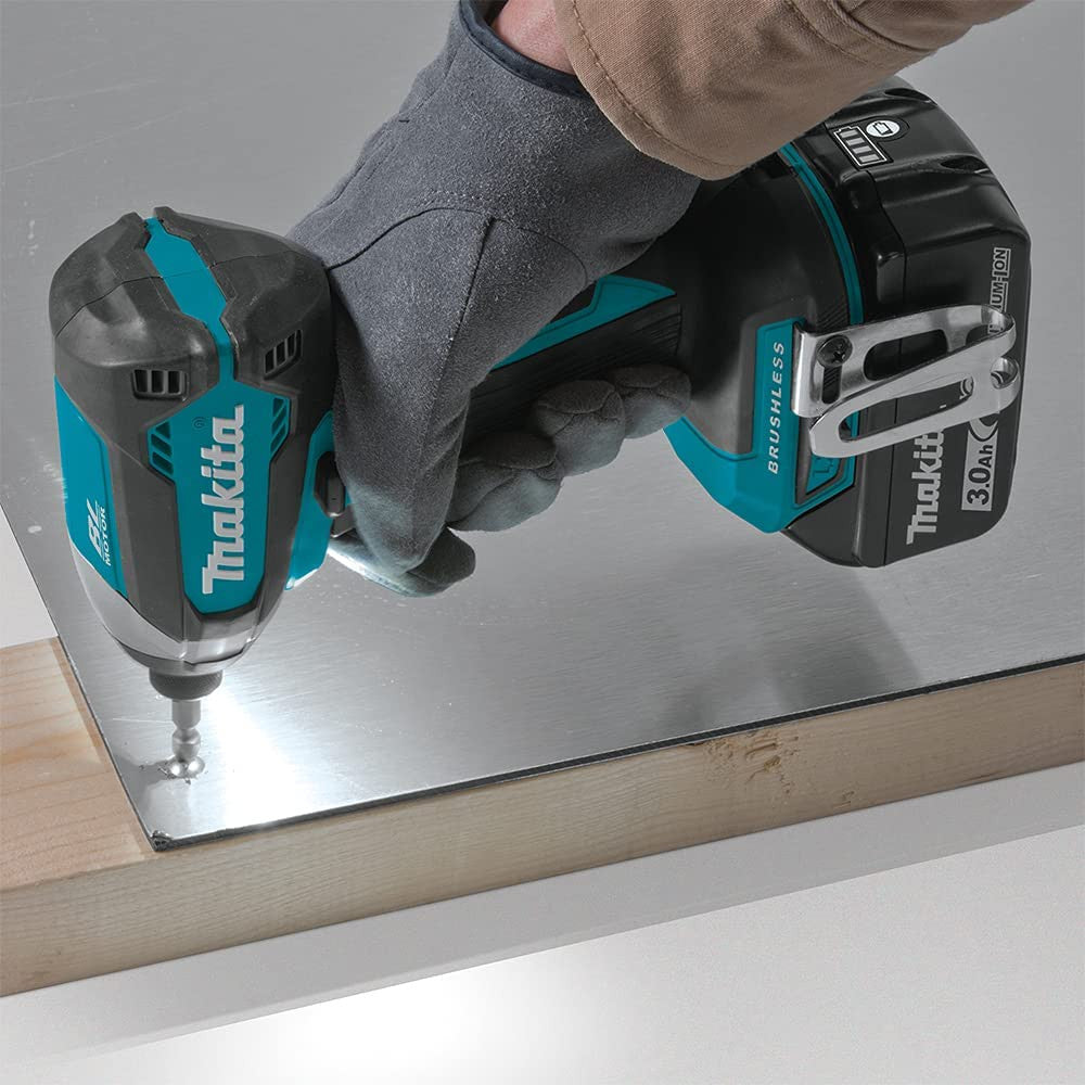 Kit Makita Marteau DHR171 + Visseuse à percussion DTD152 + Scie circulaire DSS610 + 2bat + chargeur + sac DLX3171BL2