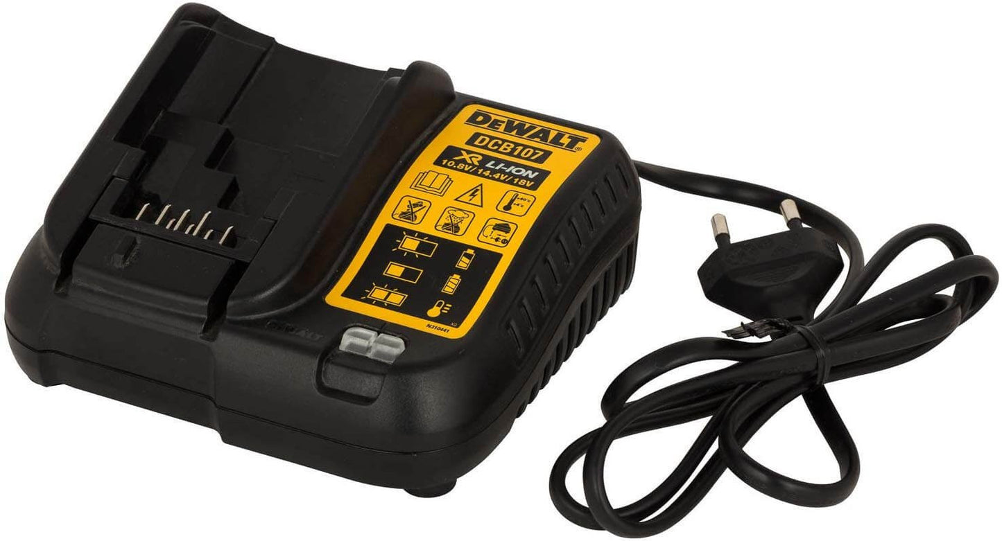 Kit Dewalt Marteau perforateur DCD796 + Multi-outil DCS355 + 2bat 2Ah DCB183 + Chargeur DCB107 + TSTAK VI DCK255D2