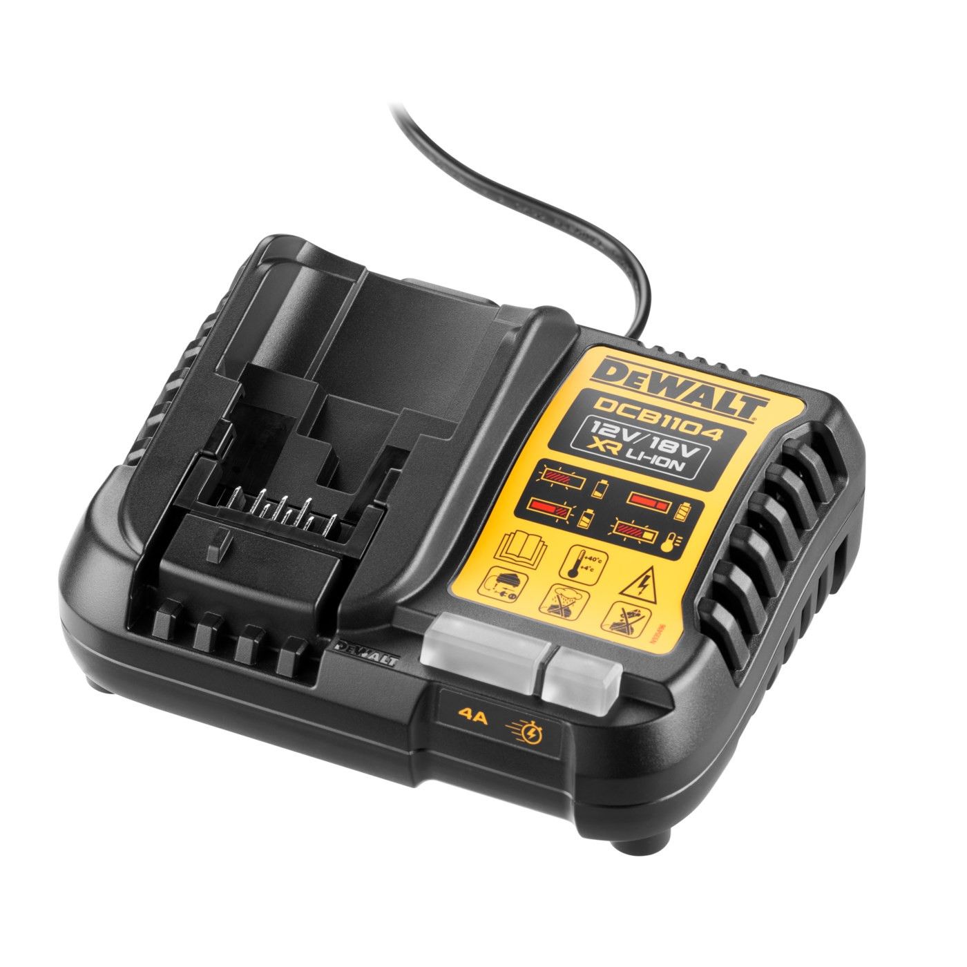 Meuleuse 18V XR Brushless 125mm avec 2 Batteries 5Ah + Chargeur + Mallette Dewalt DCG405P2