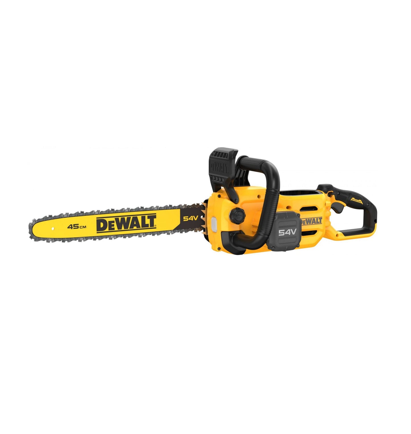 Motosierra 45cm + Bateria Flexvolt 9Ah + cargador Dewalt DCMCS574X1