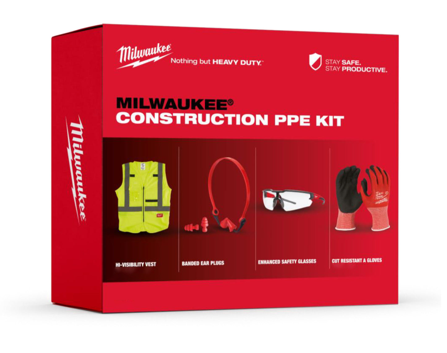 Kit Seguridad de constucción EPIS Milwaukee G.10/XL MILWAUKEE - 10