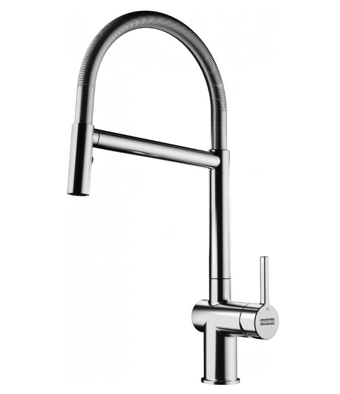 Robinet de Cuisine Extractible Active Semi Pro 2 Jets CHR Chromé Franke 115.0653.407