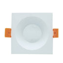 Embellecedor para GU10 cuadrado Aluminio Blanco Filux F1558 FILUX - 1