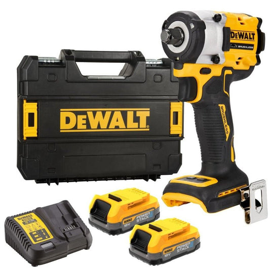 Clé à chocs sans balais Dewalt DCF921E2T XR 18V ​​POWERSTACK