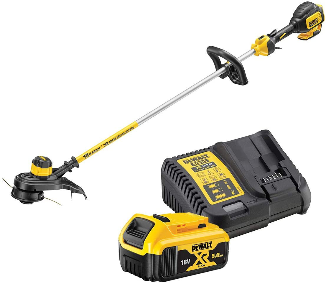 Desbrozadora sin escobillas Dewalt DCM561P1 - XR 18 V 5.0Ah 33cm