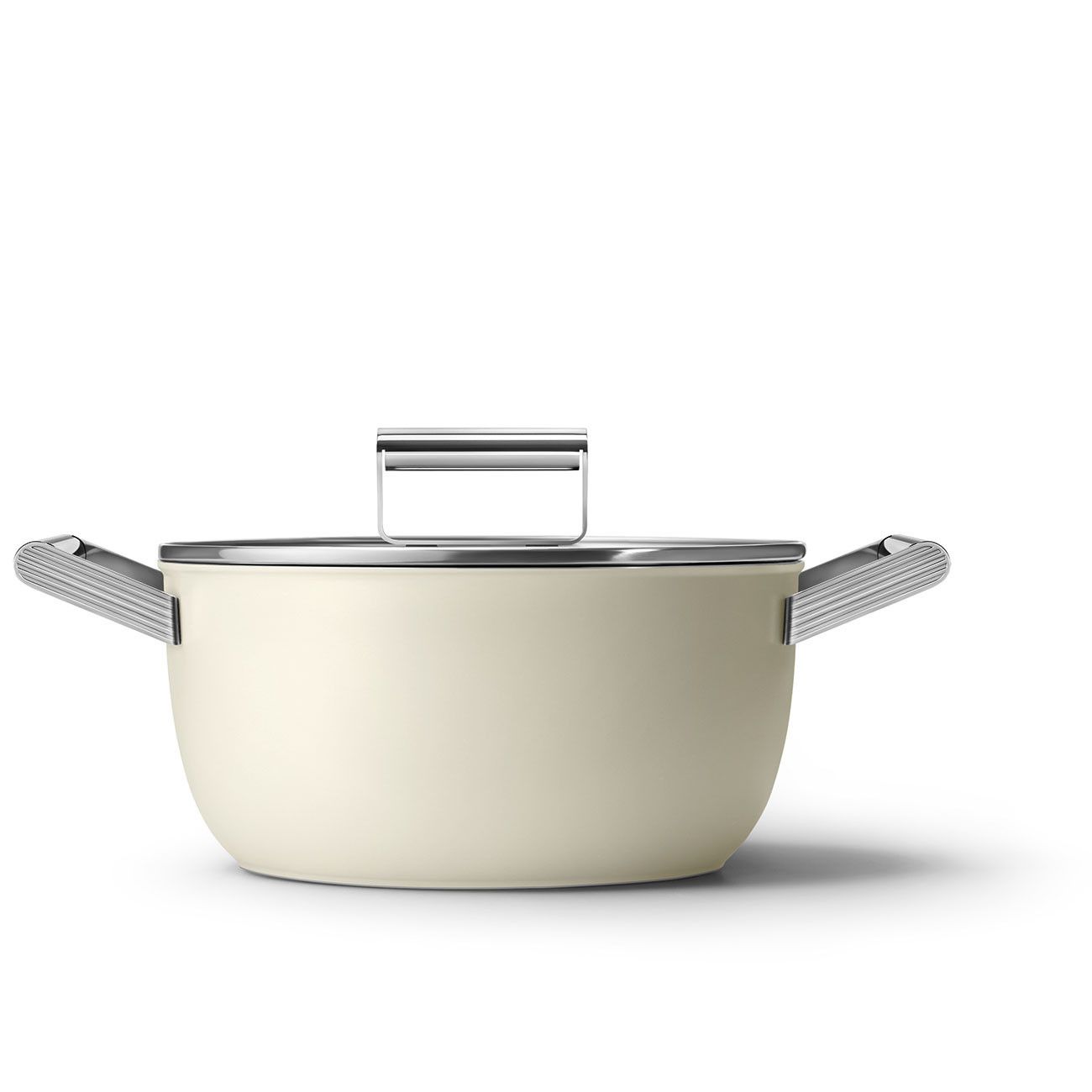 Set de 5 ustensiles de cuisine Matte Cream Smeg