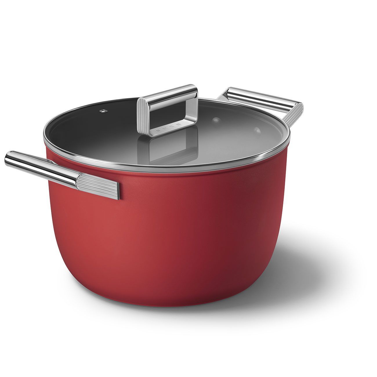 Ensemble d'ustensiles de cuisine Smeg Matte Red 5 pièces