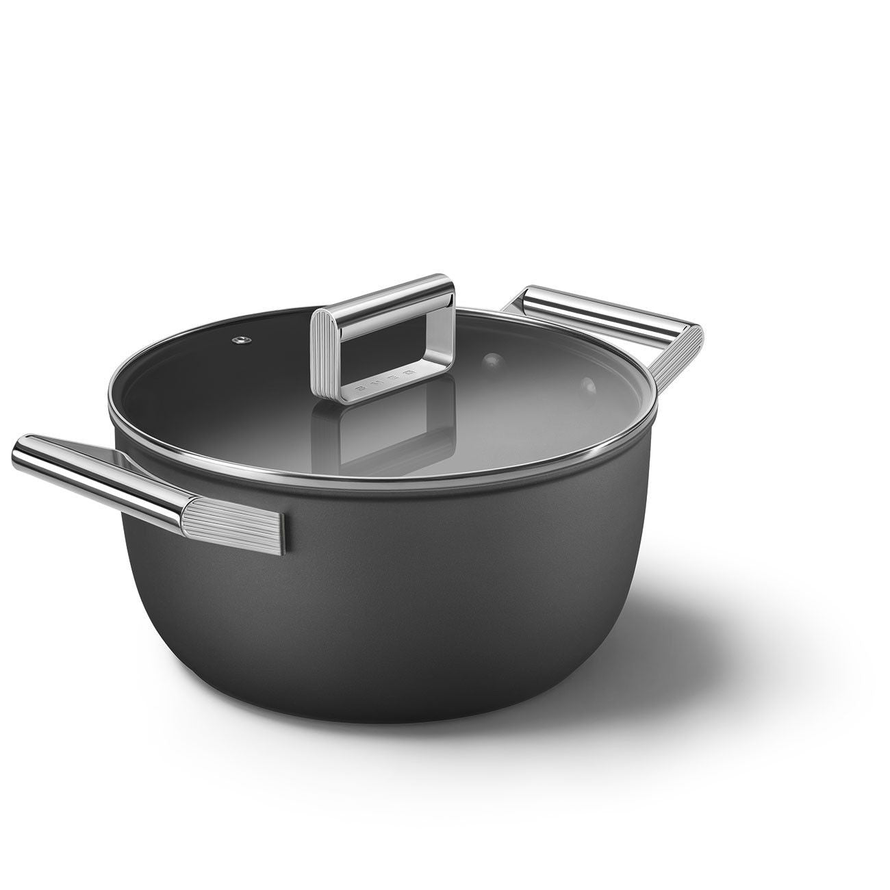 Ensemble de casseroles noir mat Smeg