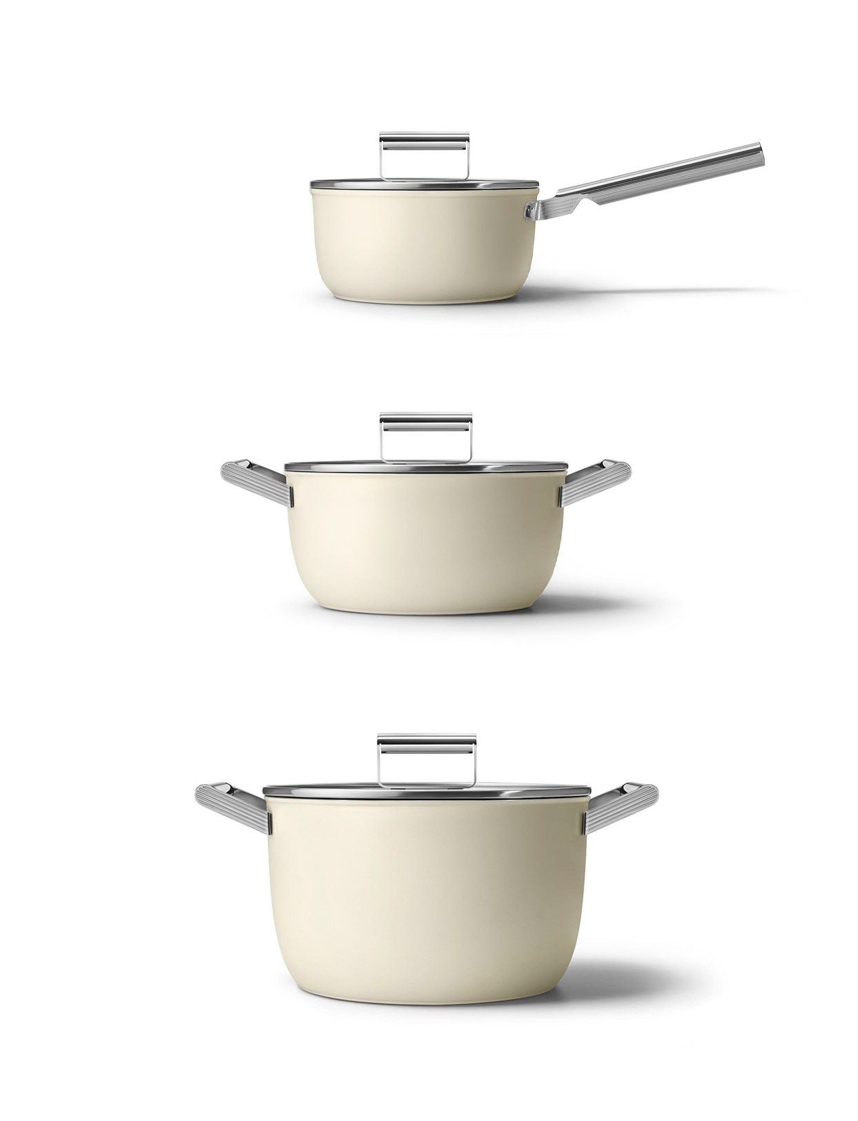 Ensemble de pots à crème mate Smeg