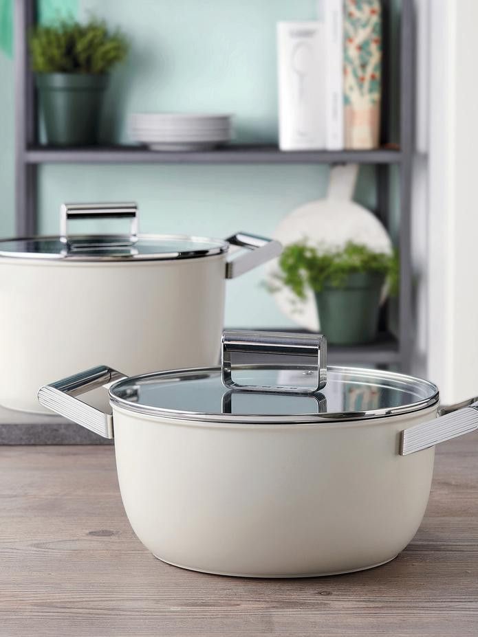 Ensemble de pots à crème mate Smeg