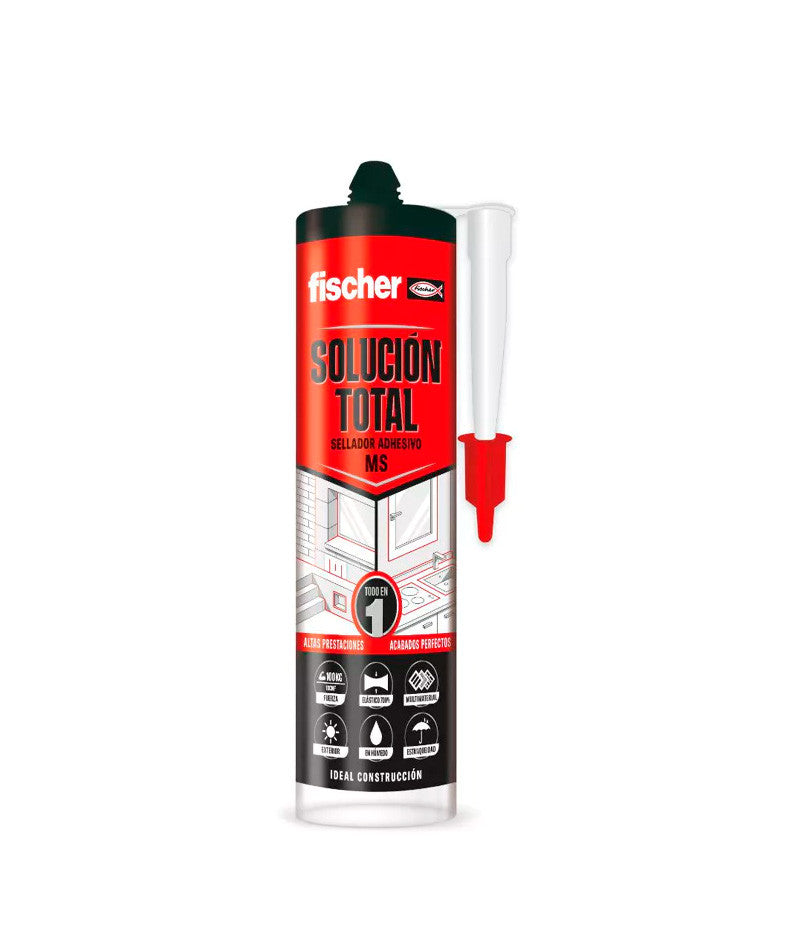 Cartucho Sellante Adhesivo MS Solucion Total 290ml Fischer FISCHER - 4