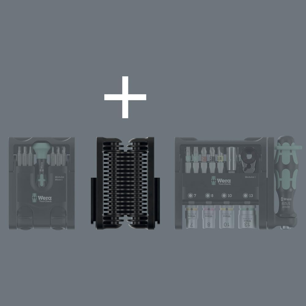 Kit modulaire Tool-Check 1 50 pièces Wera