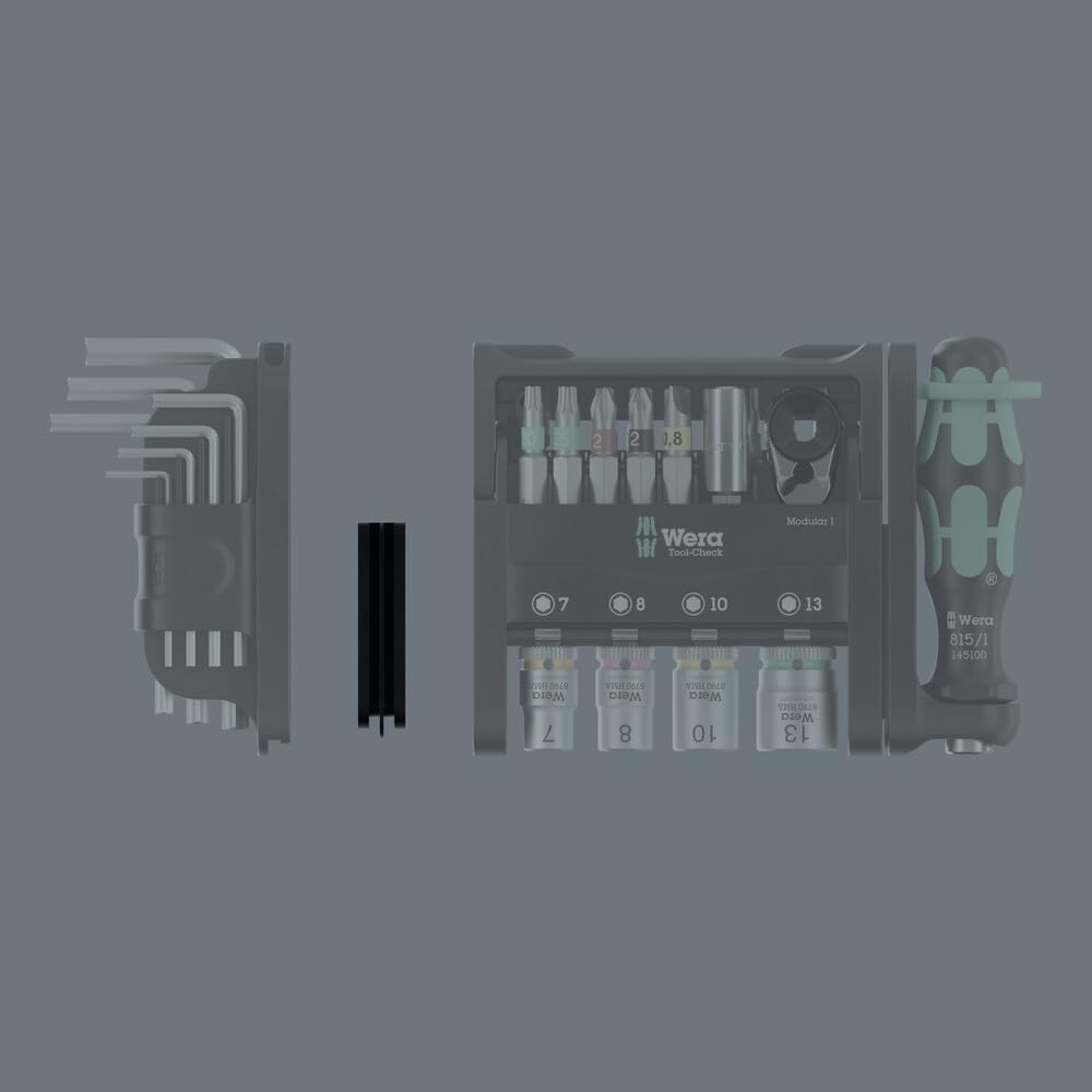 Kit modulaire Tool-Check 1 50 pièces Wera