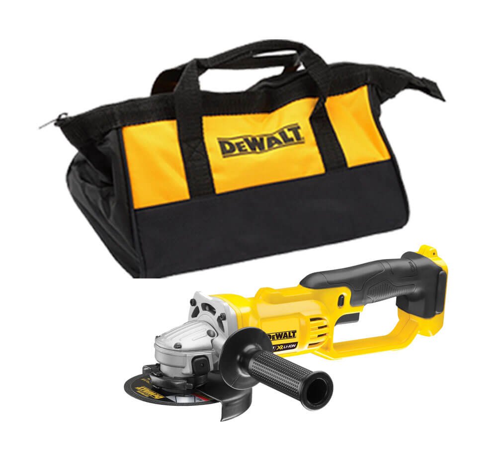 Meuleuse Dewalt DCG412Z 18 V XR avec sac