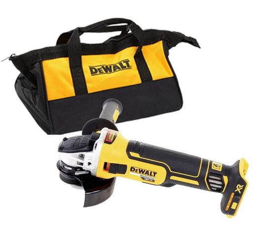 Meuleuse sans balais Dewalt DCG405Z avec sac