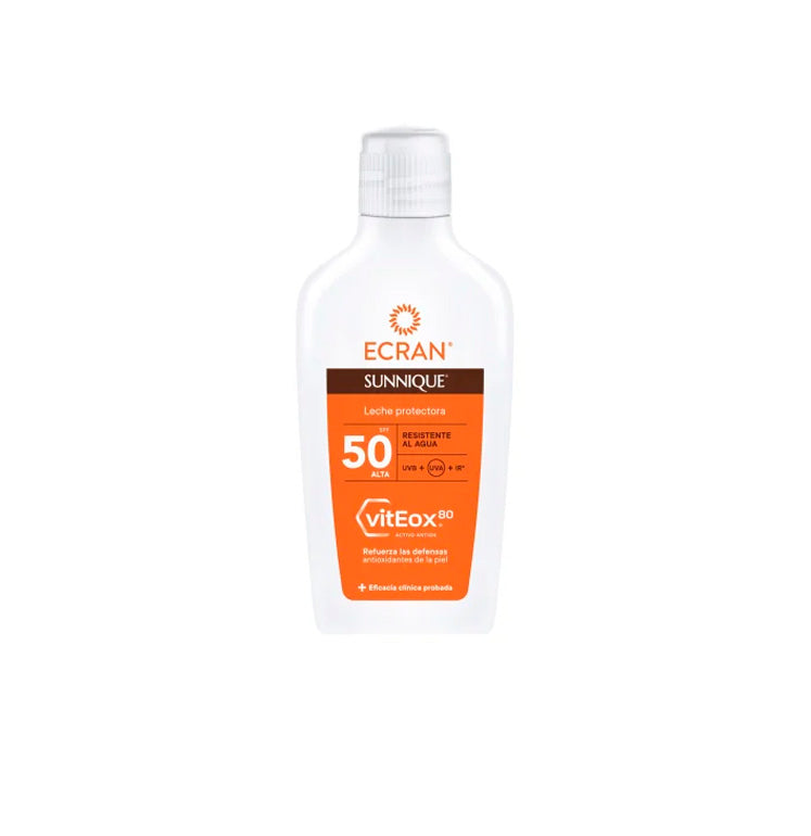Lait protecteur léger SPF 50 200 ml SUNNIQUE ECRAN