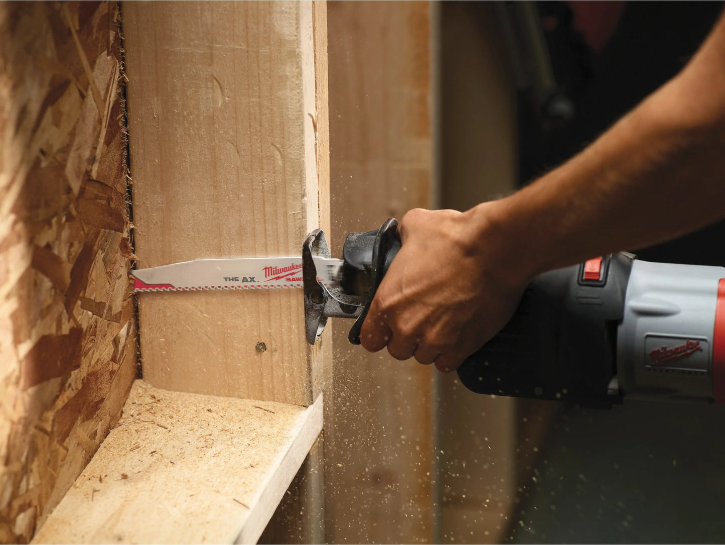 Lame de sabre 230mmx5TPI 5 unités Milwaukee THE AX DEMOLITION HEAVY DUTY