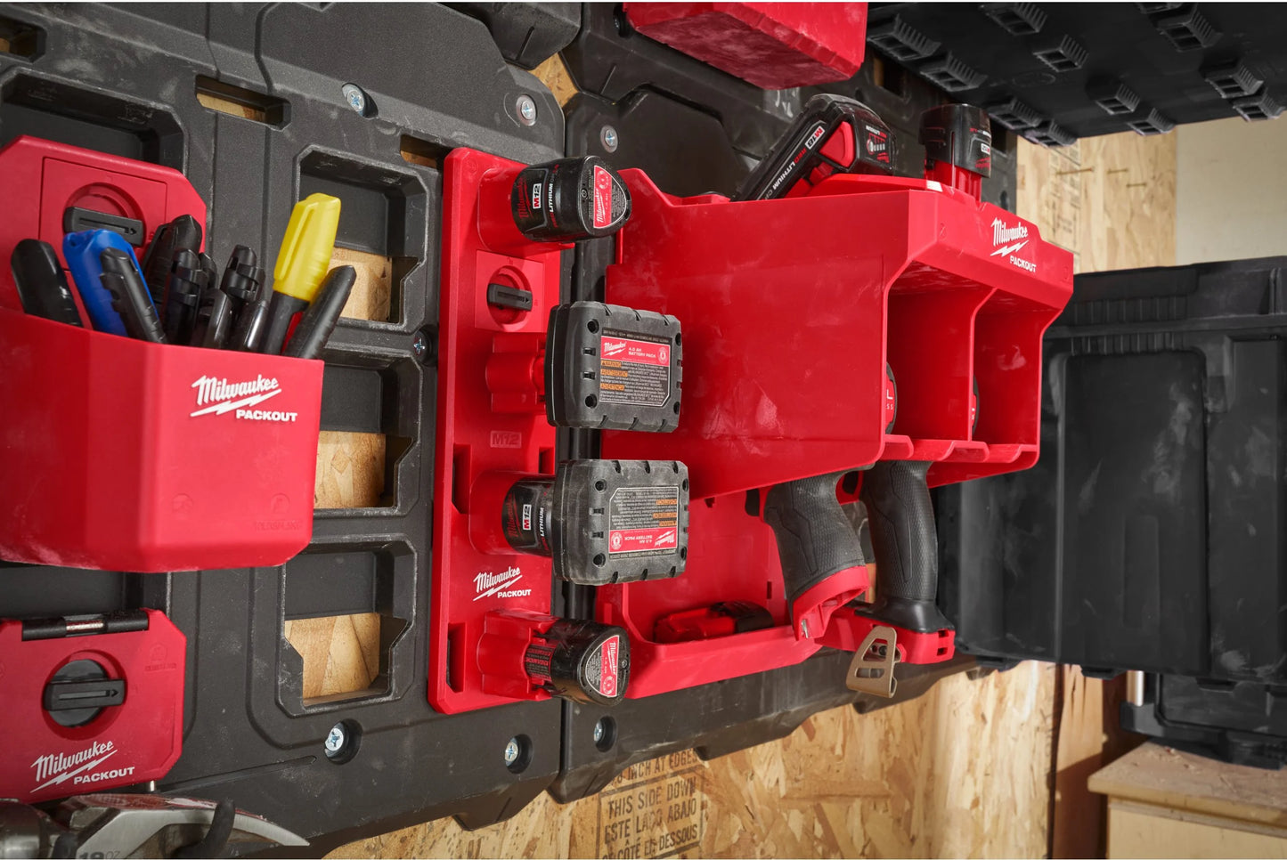 Porte-batterie Milwaukee PACKOUT M12