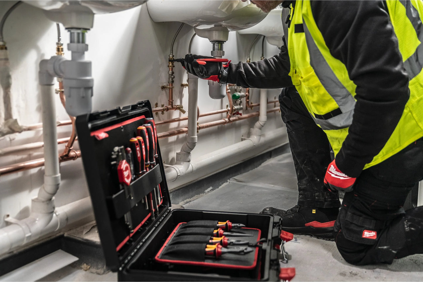 Kit de plomberie PACKOUT 74 pièces pour plomberie Milwaukee