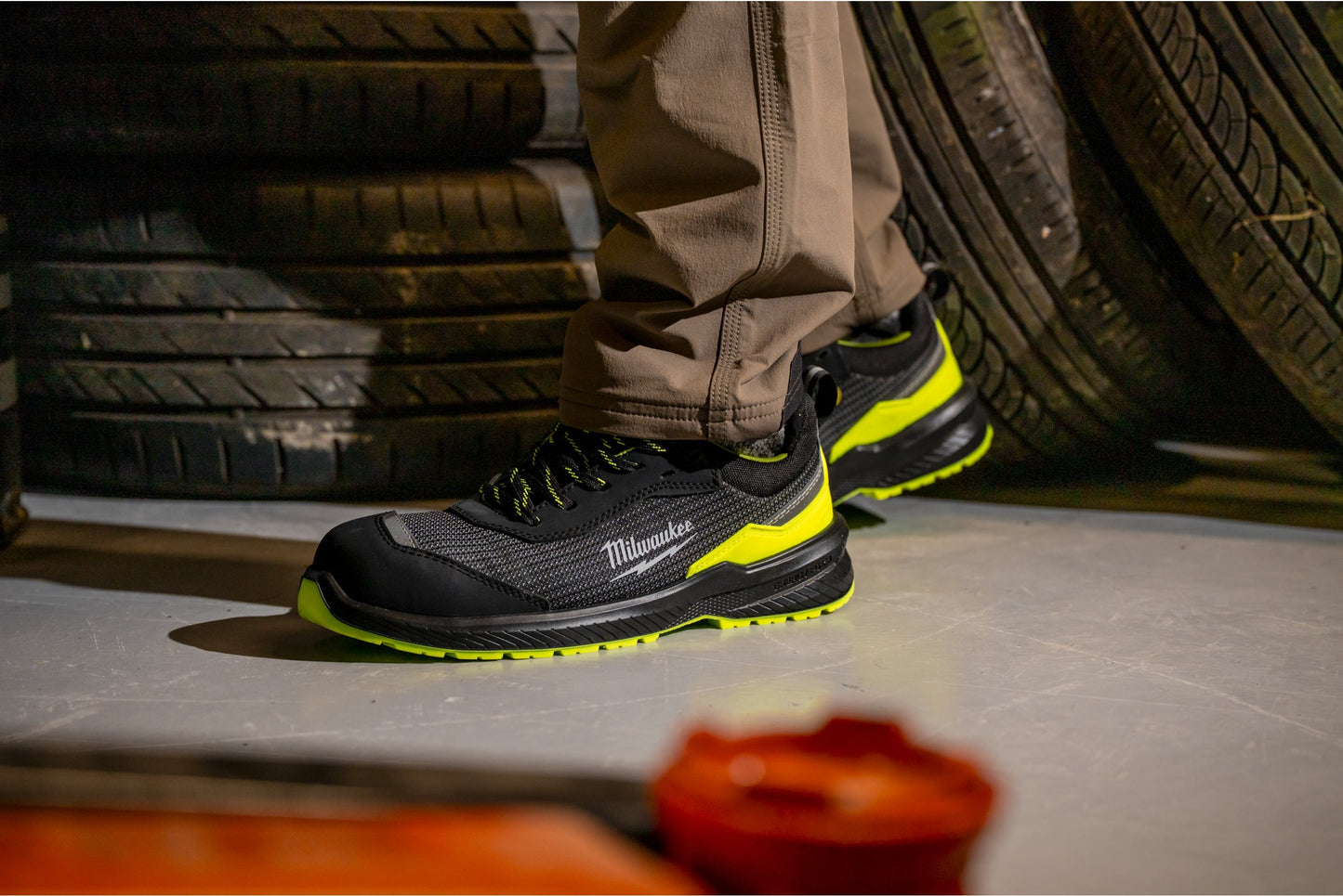 Chaussures de sécurité FLEXTED haute visibilité FXT S1PS jaunes