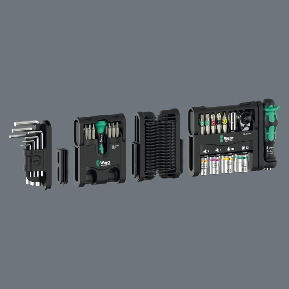 Kit modulaire Tool-Check 1 50 pièces Wera