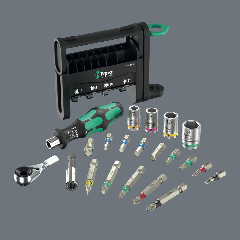 Kit modulaire Tool-Check 1 50 pièces Wera