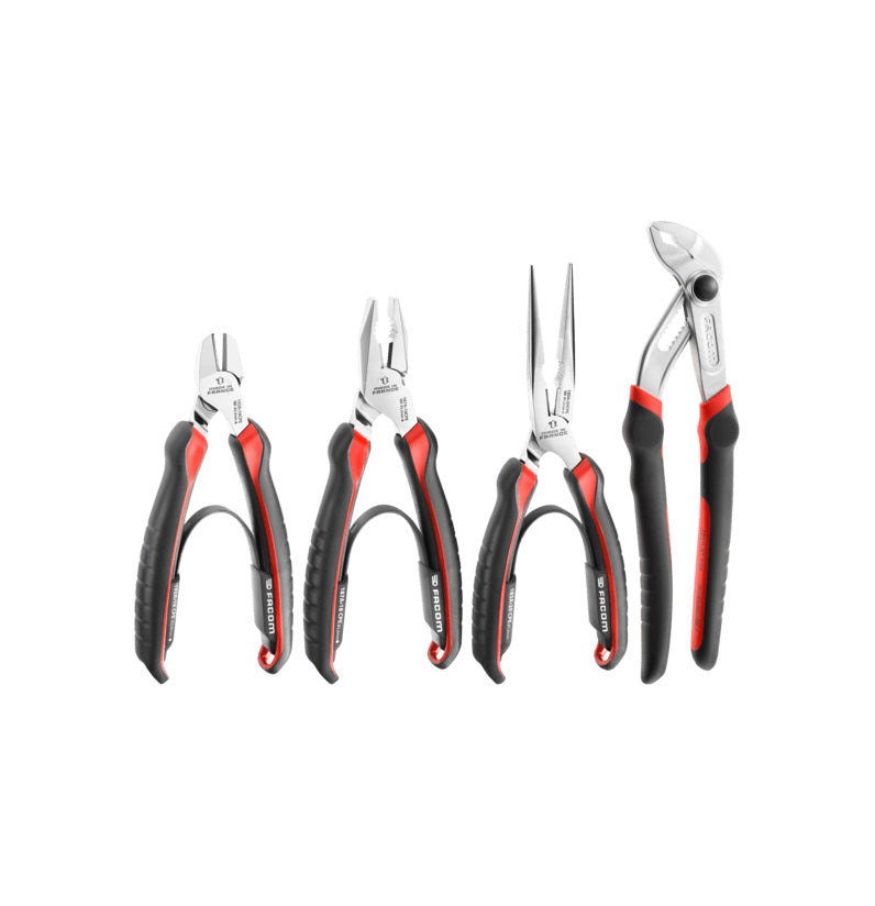 Jeu de 4 pinces Facom CPE.A4 Soft Grip
