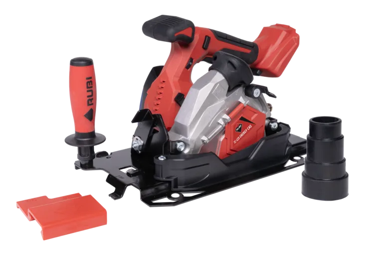 Scie circulaire sans fil pour céramique grand format TC-125 G2 Energy Cas Rubi