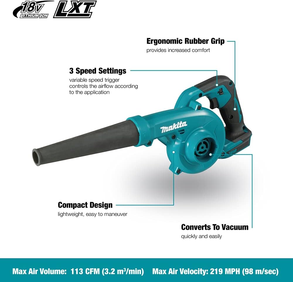 Makita DUB185Z Souffleur compact 18 V LXT